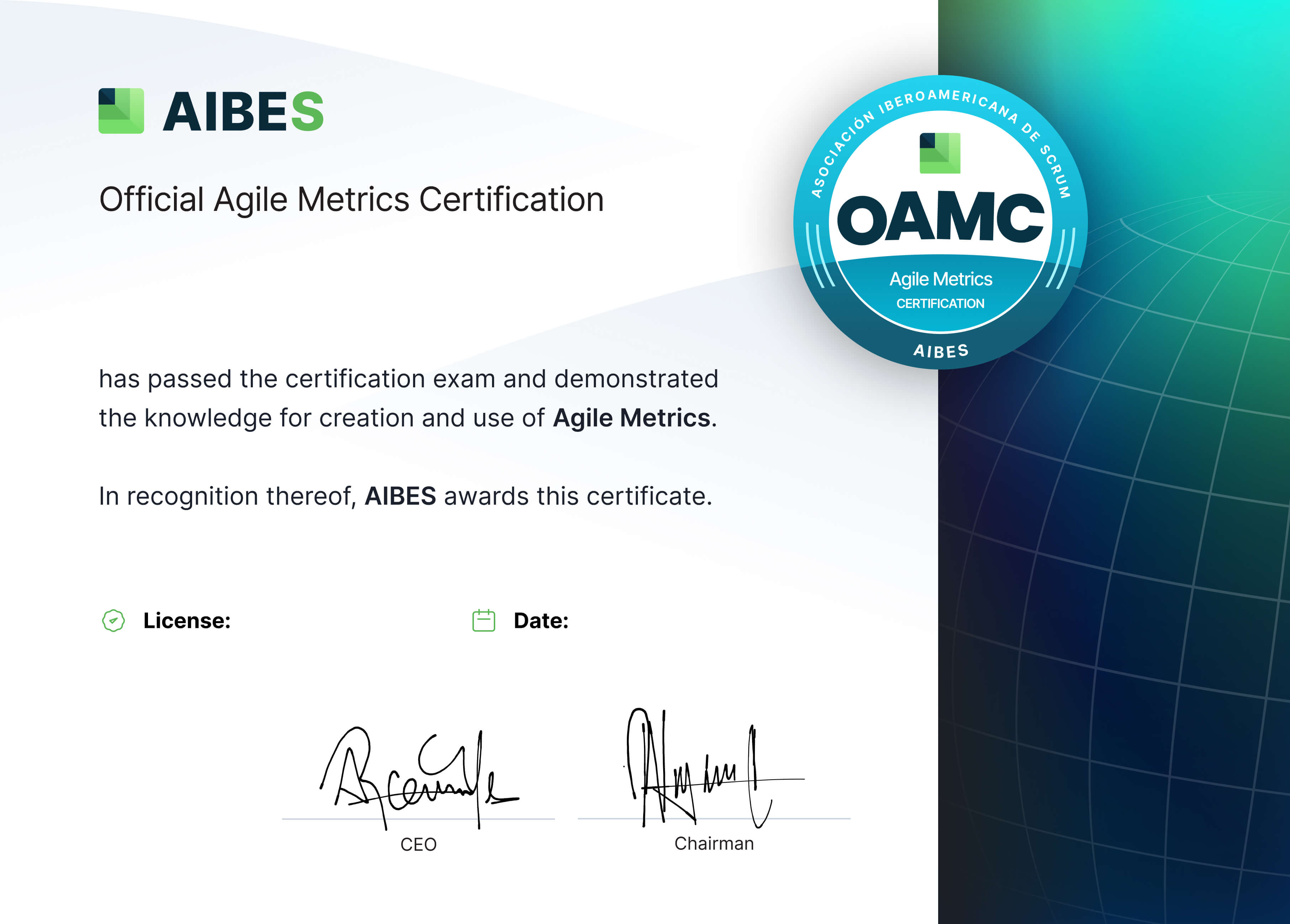 Official Agile Metrics Certification